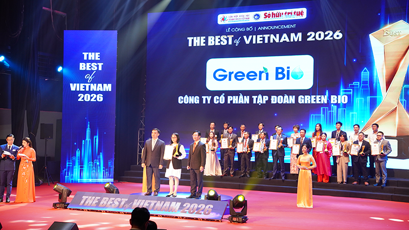 Bio Kama vinh dự nhận giải thưởng Sản Phẩm Dịch Vụ Uy Tín Chất Lượng Hàng Đầu Việt Nam