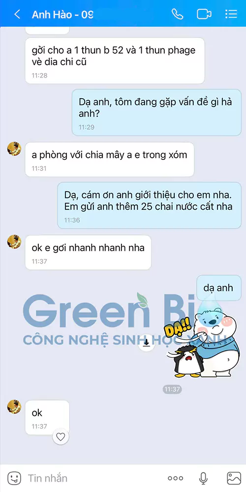 Feedback B52 - Anh Hào