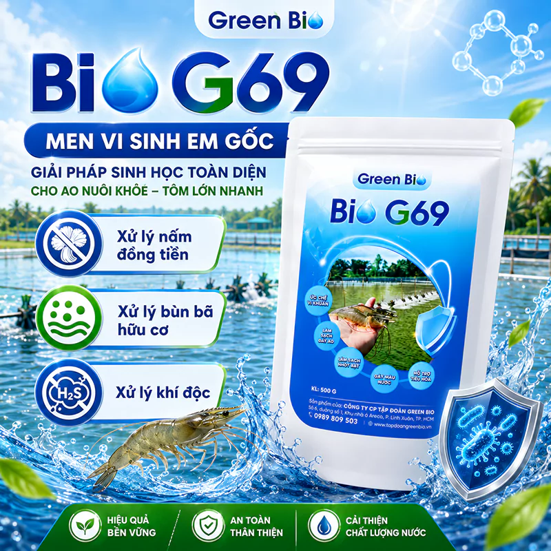 Men vi sinh EM Gốc Bio G69