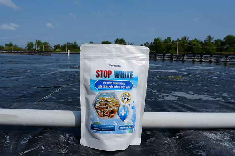 Stop White - Men vi sinh đường ruột cho tôm