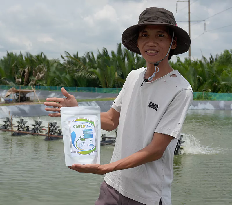 Green Max -Ngăn ngừa bệnh gan tụy trên tôm